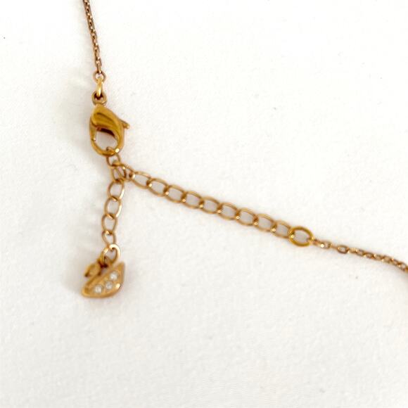 Swarovski Gold and Silver Interlocking Necklace - Picture 7 of 10